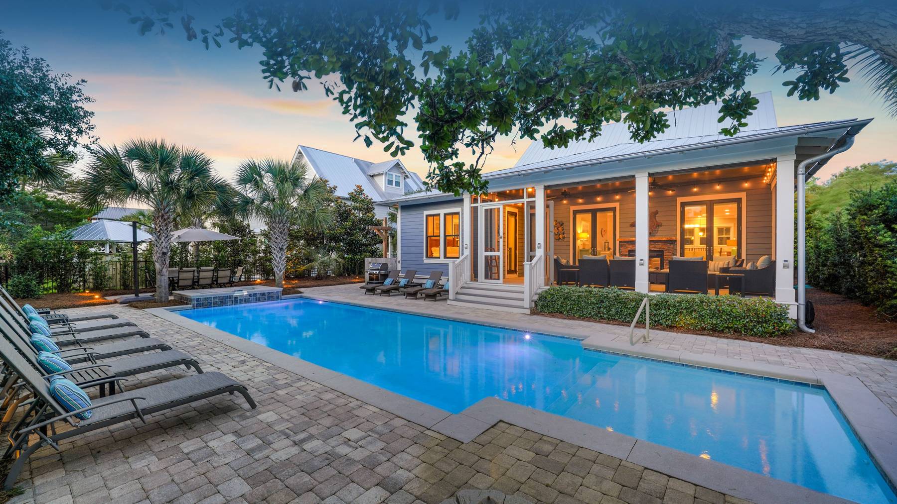 Gulf Dreams - Vacation House with Private Pool in Blue Mountain Beach